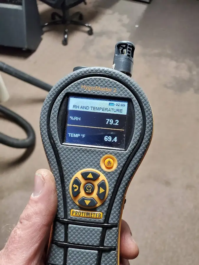 Moisture meter humidity assessment for Fire & Smoke Damage Restoration in Van Alstyne