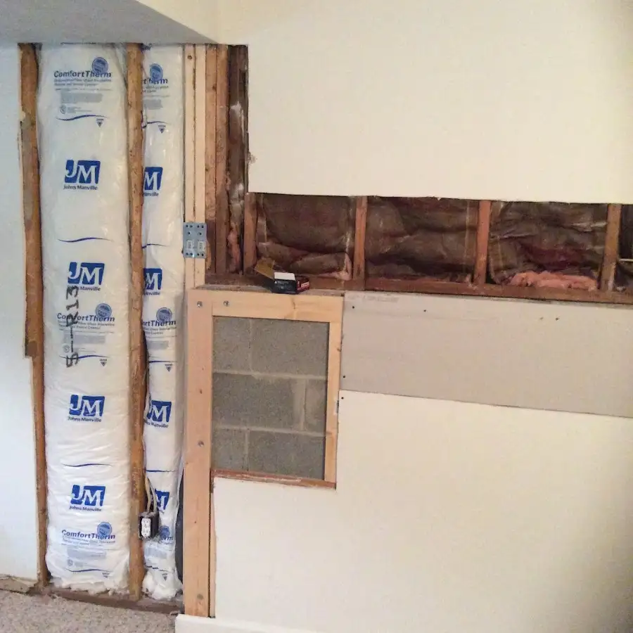 Wall insulation replacement during Odor Removal & Deodorization in Van Alstyne